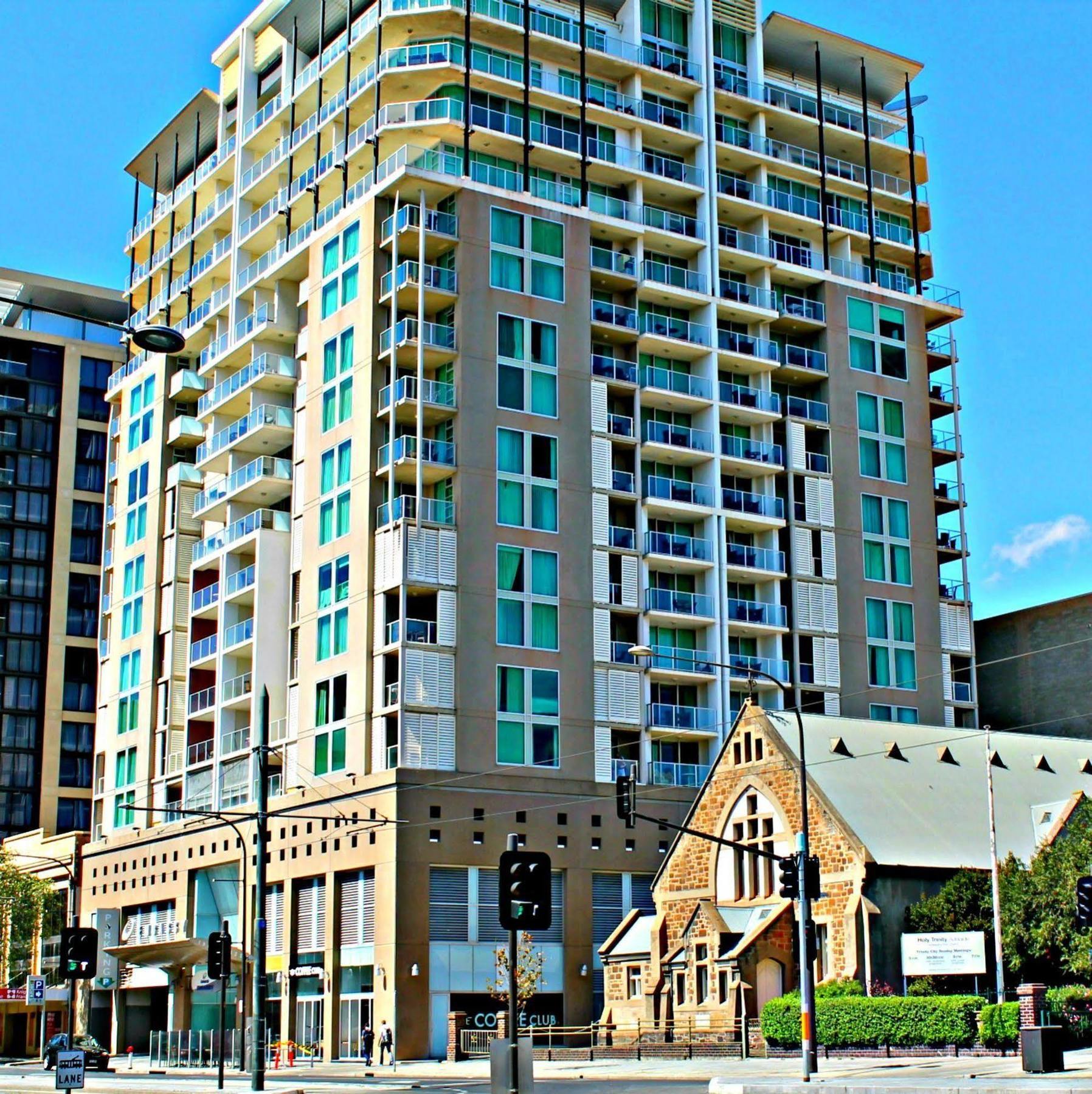 Adelaide Dress Circle Apartments - North Terrace Ngoại thất bức ảnh